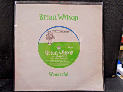 BRIAN WILSON " WONDERFUL " 7" 45 EX+ COND.IN Or. SL.