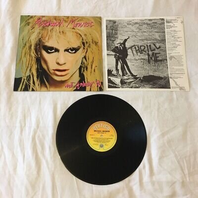 MICHAEL MONROE NOT FAKIN’ IT 12” VINYL LP ORG ISSUE 1989 FAKING HANOI ROCKS MIKE