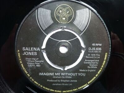 Salena Jones Imagine Me Without You 7" DJM DJS635 EX 1976 Imagine Me Without You