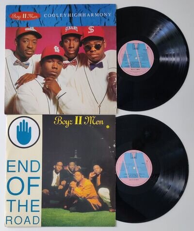 BOYZ II MEN - 1992 - "COOLEYHIGHHARMONY" - 12" ALBUM + BONUS 12" SINGLE *EX/VG+*