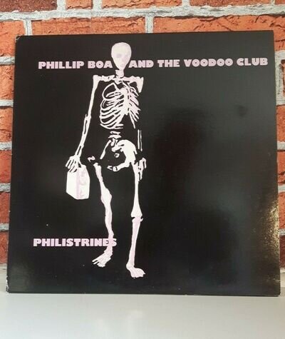 Phillip Boa and the Voodoo Club - Philistrines Vinyl LP 1986 Alt Rock VG+/VG