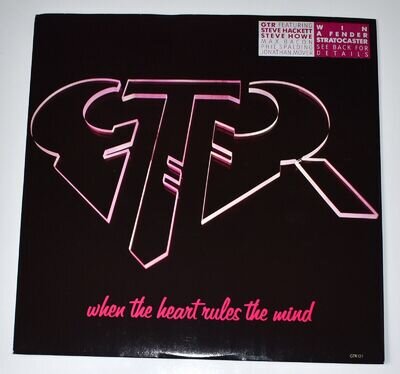 GTR When The Heart Rules The Mind 1986 UK 12" Vinyl Single Howe Hackett EX/NM