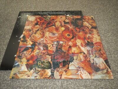 CARCASS -SYMPHONIES OF SICKNESS- AWESOME MEGA RARE THIRD PRESS LP VINYL 1000