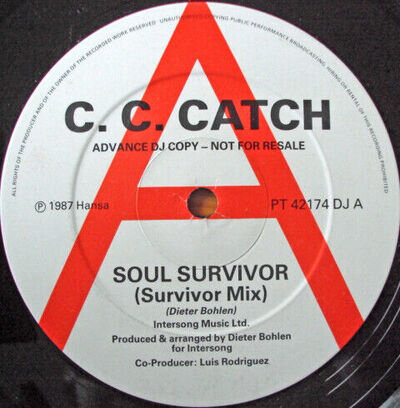 C.C. Catch - Soul Survivor, 12", (Vinyl)