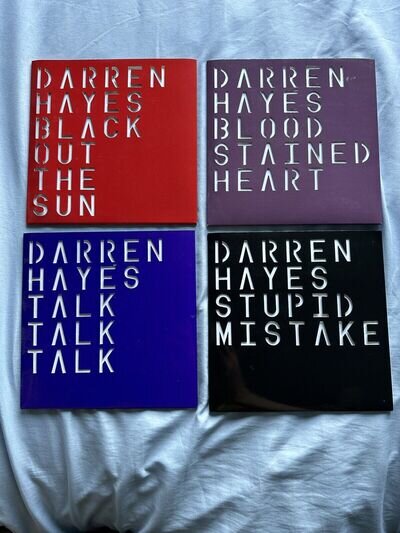 Darren Hayes Vinyl Limited Edition Singles Collection Of 4 Collectors Editions