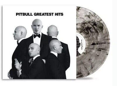 Pitbull Greatest Hits Clear & Black Swirl Vinyl LP Pre-Sale 4th October 2024