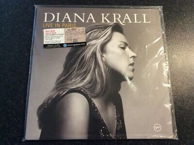 🛃DUTY FREE🇬🇧DIANA KRALL - LIVE IN PARIS Master Vinyl Bernie Grundman .ORG 45