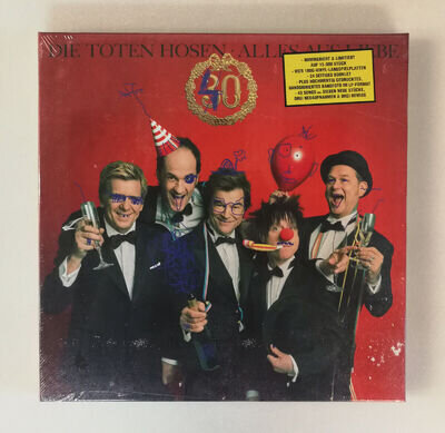 4x 12 " LP Vinyl Box Die Toten Hosen Alles Aus Liebe 40 Years Limited 3948 -