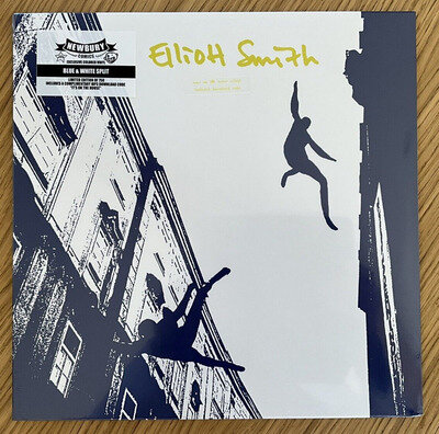 Elliott Smith – Elliot Smith Newbury ltd. Blue/White Split LP ltd 750 SEALED