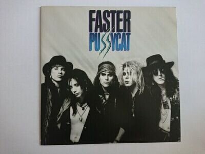 Faster Pussycat s/t Japan RARE (Hard Rock, Glam) Guns N' Roses, LA Guns, Poison