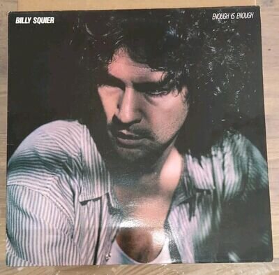 billy squier - Enough Is Enough - Vinyl Record