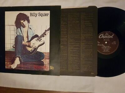 Billy Squier - Dont Say No 12" Vinyl record album