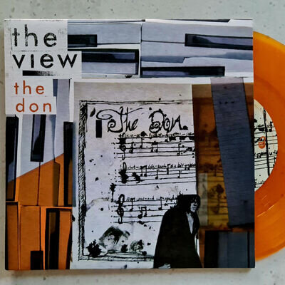 The View - The Don / Fireworks N Flowers New / Unplayed - Orange Vinyl 7" P/S