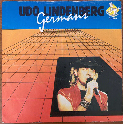 UDO LINDENBERG - " GERMANS " 7" VINYL RH 103 EX+