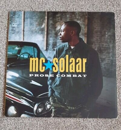 MC Solaar Prose Combat 1994 2x LP Set RARE Original UK 1st Press