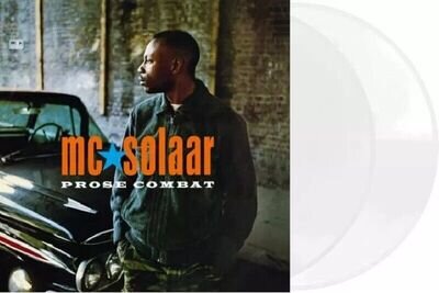 MC Solaar - Prose Combat. Double White Vinyl 2x12" LP Album NEW & SEALED