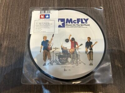 McFly - Room On The 3rd Floor - Limited Edition 7" Picture Disc Vinyl (Free P+P)