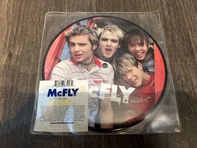 McFly That Girl Limited Edition 7" Picture Disc Vinyl (Free P+P)