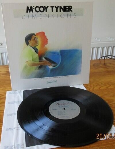 MCCOY TYNER. DIMENSIONS. ELEKTRA 60350-1-E. FIRST ISSUE