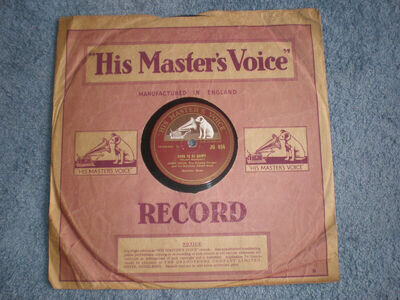 HANK SNOW - BORN TO BE HAPPY - RARE 1955 HMV EXPORT SERIES 78 - EXC.