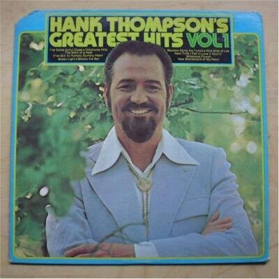 HANK THOMPSON GREATEST HITS VOL 1 LP 1972 (CORNER CUT) USA