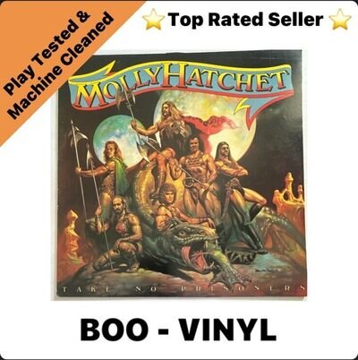 Molly Hatchet – Take No Prisoners Vinyl Lp Record 1981 EPC 85296 Epic EX / VG+