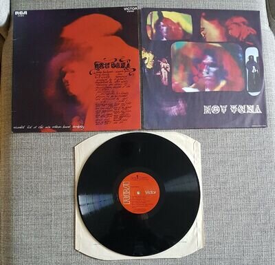 HOT TUNA-HOT TUNA(DEBUT LP)-US ISSUE LP ON SUNDAZED/RCA RECORDS-1970-VGC