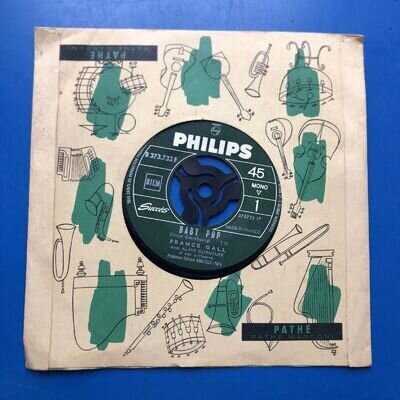 France Gall Baby Pop 7" Single