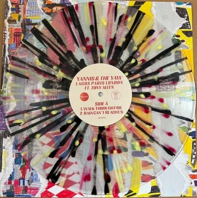 Yannis & The Yaw / Tony Allen - Lagos Paris London - Splatter LP Album - #8*/500