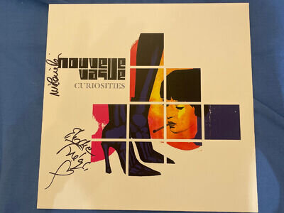 NOUVELLE VAGUE - CURIOSITIES VINYL LP SIGNED