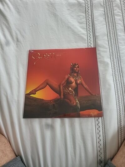 Queen by Nicki Minaj (Record, 2018) Mint And Still Sealed! Sexy RARE! Boobs