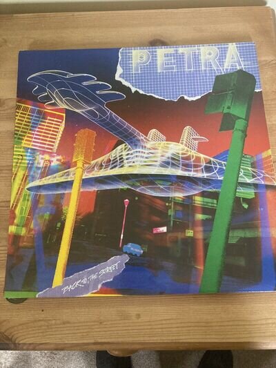 Petra - Back to the Street, Vinyl LP 1986 Record VG+/VG+