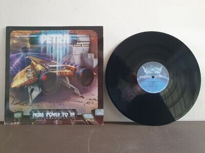 Petra, More Power To Ya, KMR397 12" Vinyl LP Record, Kingsway, 1983, VGC