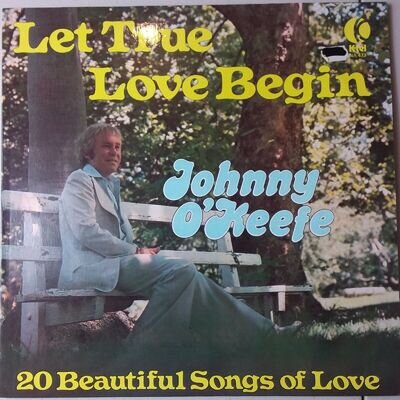 Let True Love begin Johnny O Keefe Record Features When I fall in Love-I Will-To