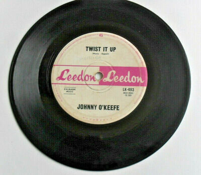 Johnny O'Keefe JOK Twist and Shout Rock n Roll Leedon 7" 45rpm Vinyl record