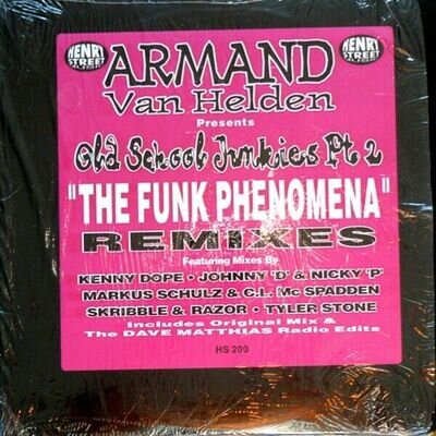 ARMAND VAN HELDEN OLD SCHOOL JUNKIES THE FUNK PHENOMENA 1996 2x12" USA IMPORT