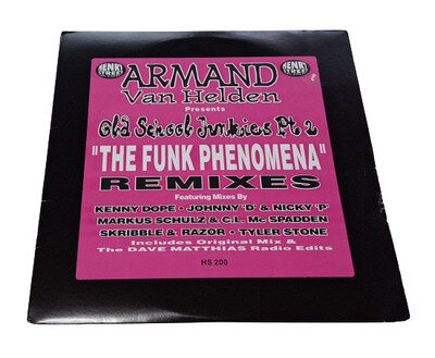 Armand Van Helden Presents Old School Junkies Pt. 2 Funk Phenomena 2X12" Vinyl