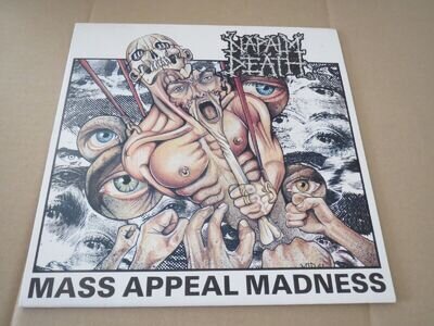 NAPALM DEATH -MASS APPEAL MADNESS- VERY HARD TO FIND 12" EP VINYL CARCASS DEATH