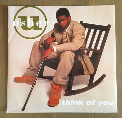 Usher: Think Of You 12" Vinyl R&B Swing Hip-Hop 1994 ft Biz Markie & Faith Evans