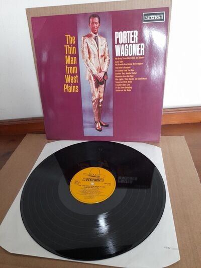 PORTER WAGONER ‘The Thin Man From West Plains’ West Germany Stetson1965 EX EX