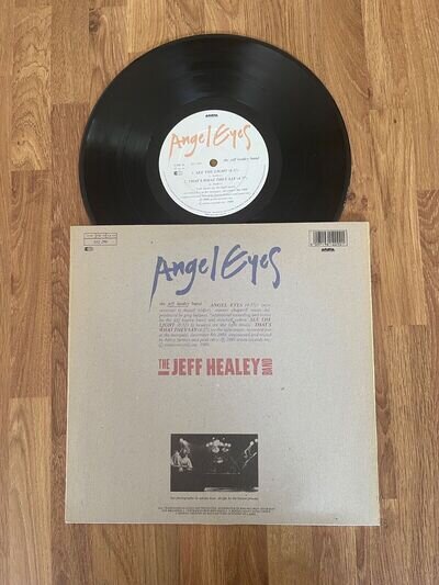 Jeff Healey Band "Angel Eyes" 10" EP record