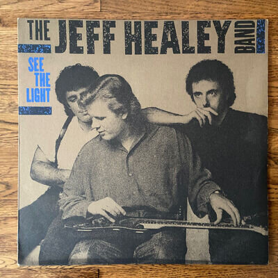 The Jeff Healey Band – See The Light - LP Record Vinyl Album - VG+/VG+ 1988