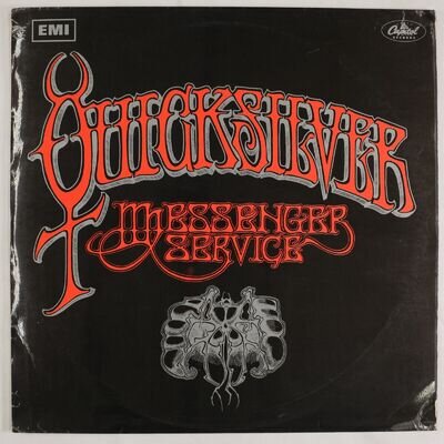 QUICKSILVER MESSENGER SERVICE - 1970 UK RELEASE - VINYL LP ALBUM REPRESS EX/VG+