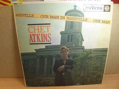 Chet Atkins – Our Man in Nashville 1963 stereo LP RCA SF 7529