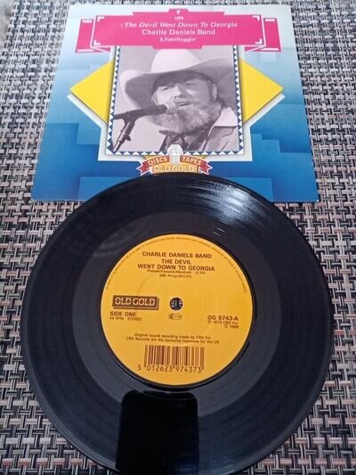 Charlie Daniels Band. The Devil Went Down To Georgia. 79/88 Old Gold 7"Vinyl...