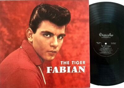 Fabian-The Tiger - Vinyl LP 1987 Chancellor Records USA Reissue ‎– CHL 5026