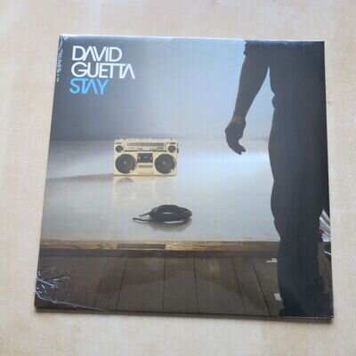 DAVID GUETTA Stay UK 12" single Gum Records 2004 Mint / Sealed