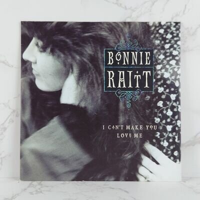 Bonnie Raitt – I Can't Make You Love Me 7" Vinyl Single 45rpm