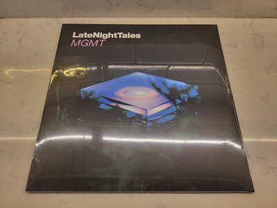 LateNightTales MGMT double vinyl BRAND NEW & SEALED