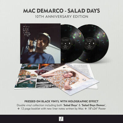 Mac DeMarco - Salad Days (10th Anniversary Edition) Holographic Black [New Vinyl